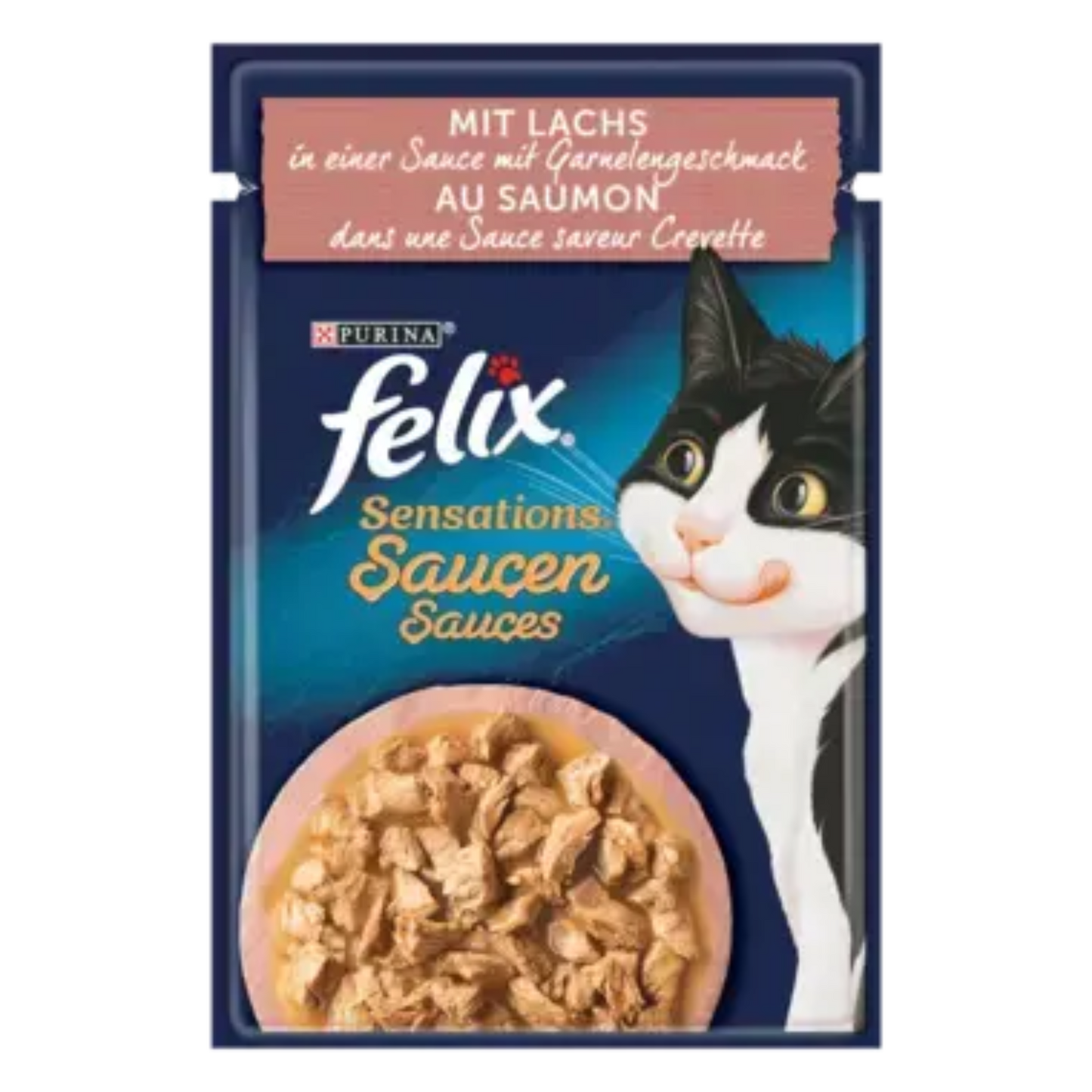 26 x FELIX® Sensations Saucen mit Lachs & Garnelengeschmack a 85g