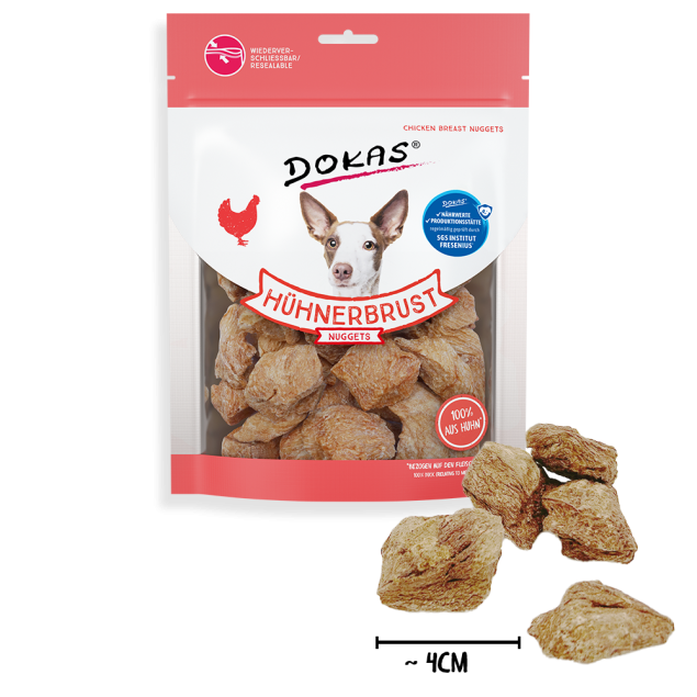 10 x Dokas Hühnerbrust Nuggets a 110 g