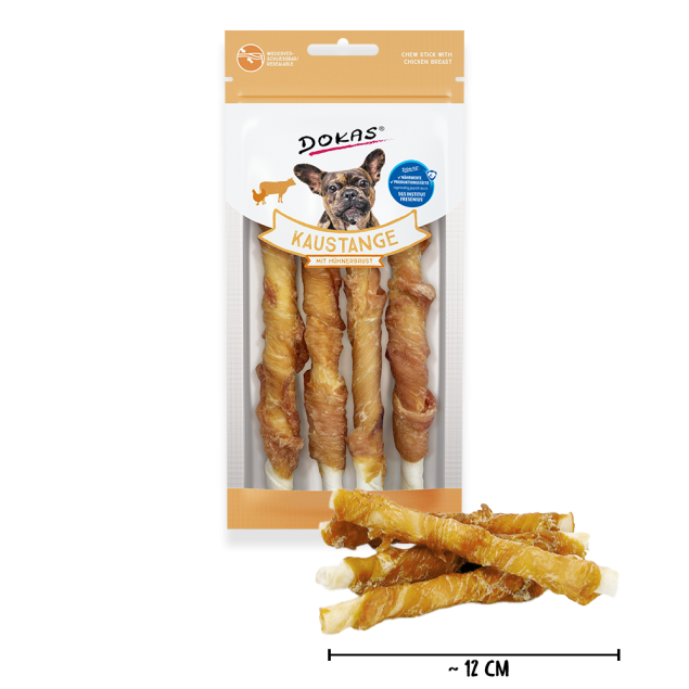 10 x Dokas Kaustange mit Hühnerbrust 50 g