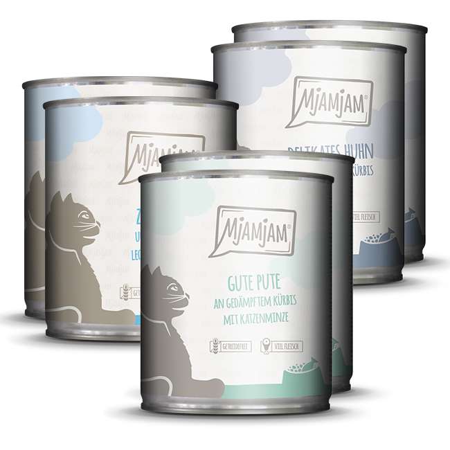 MjAMjAM - leckere Mahlzeiten Mixpaket II für deine Katze