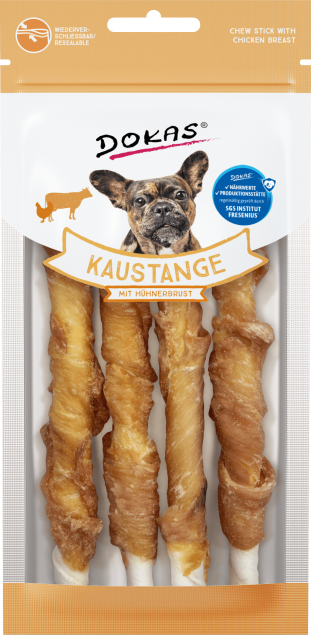 10 x Dokas Kaustange mit Hühnerbrust 50 g