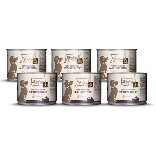 mjamjam hundefutter MjAMjAM Pferd Pur
