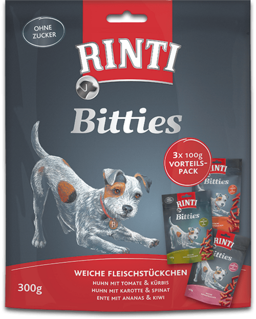 8 x Rinti Bitties Multipack 3x100g im Beutel