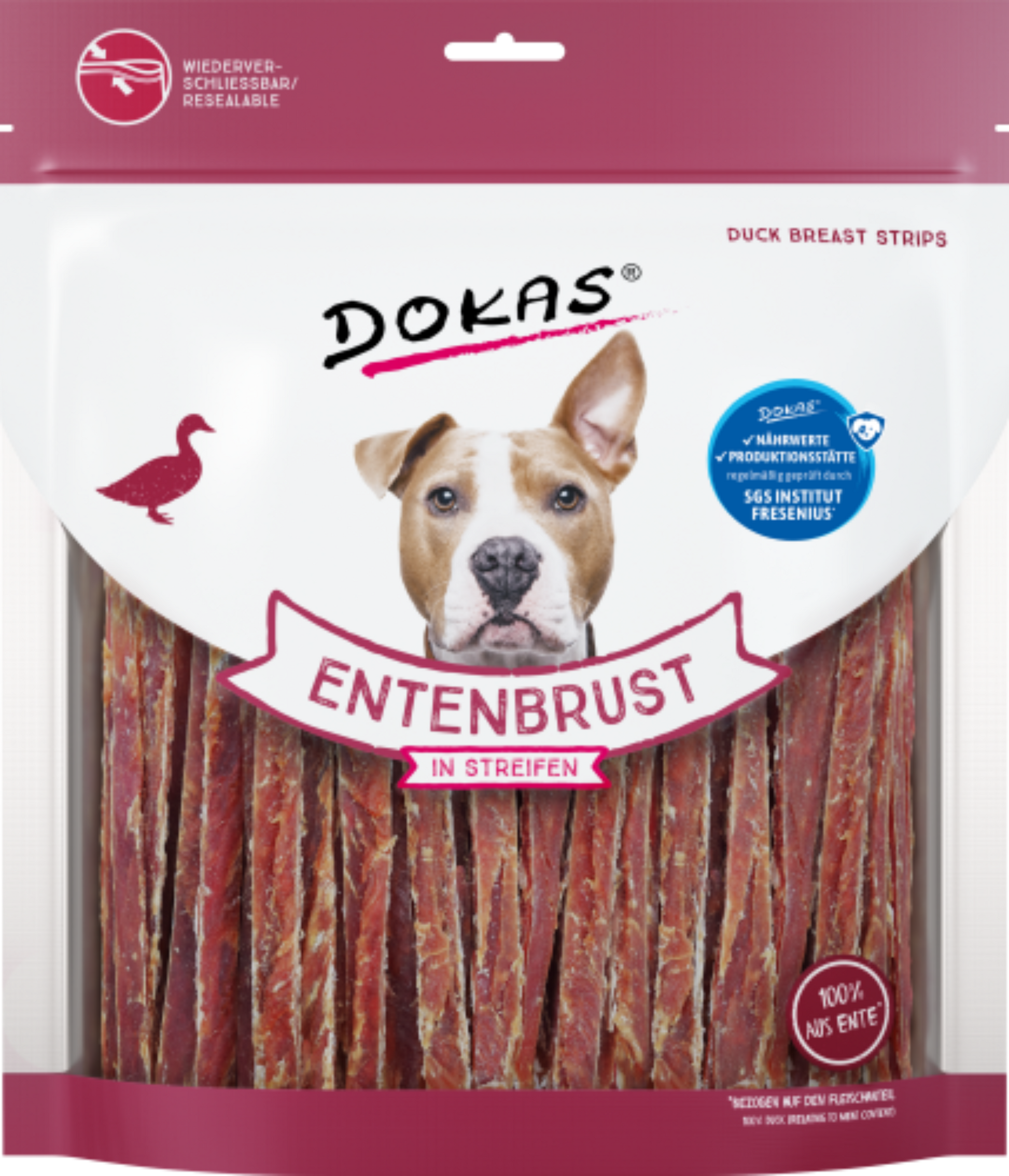 6 x Dokas Entenbrust in Streifen a 500 g