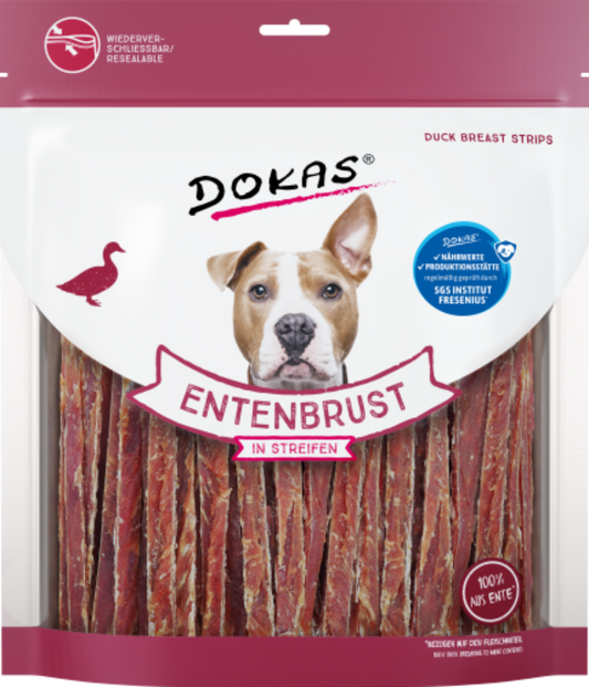 6 x Dokas Entenbrust in Streifen a 500 g