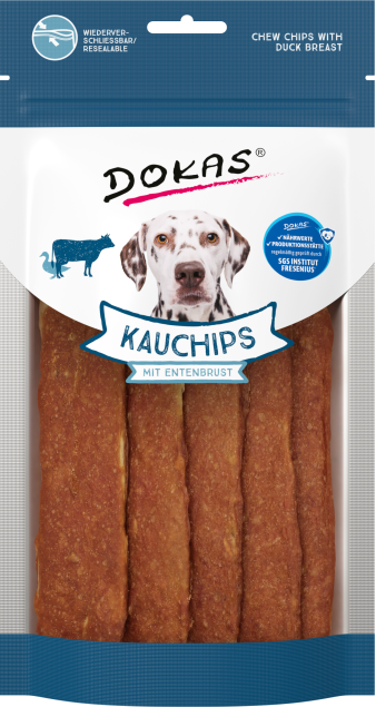 5 x Dokas Kauchips mit Entenbrust a 175 g