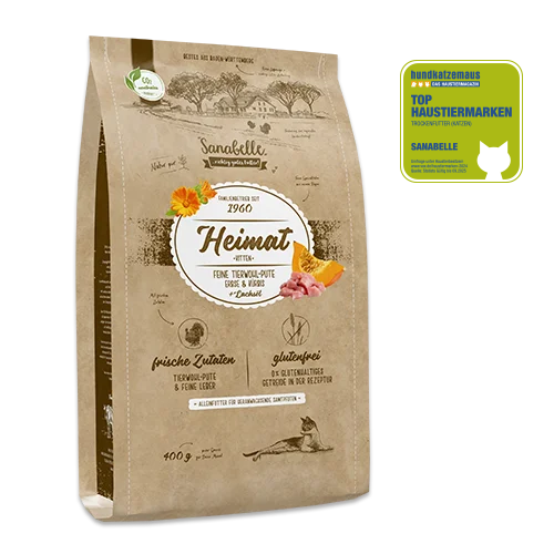 Sanabelle Heimat Kitten mit feiner Tierwohl-Pute - 400g