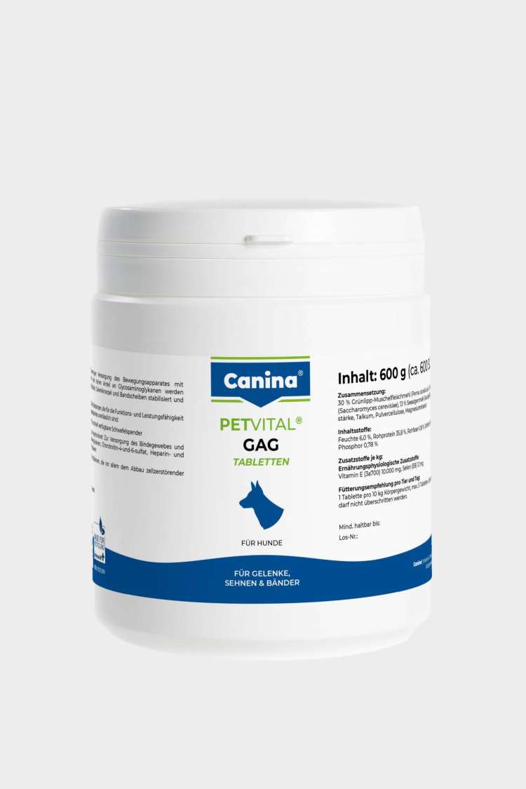 Petvital GAG Tabletten 600g - Prinz Bolt Pfotenglück