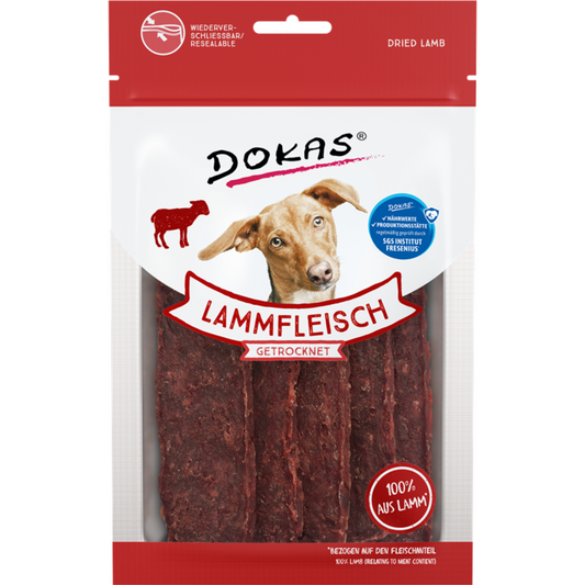 12 x Dokas Lammfleisch getrocknet a 70 g