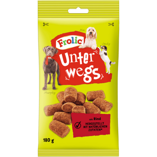 9 x FROLIC™ UNTERWEGS™ mit Rind a 180g