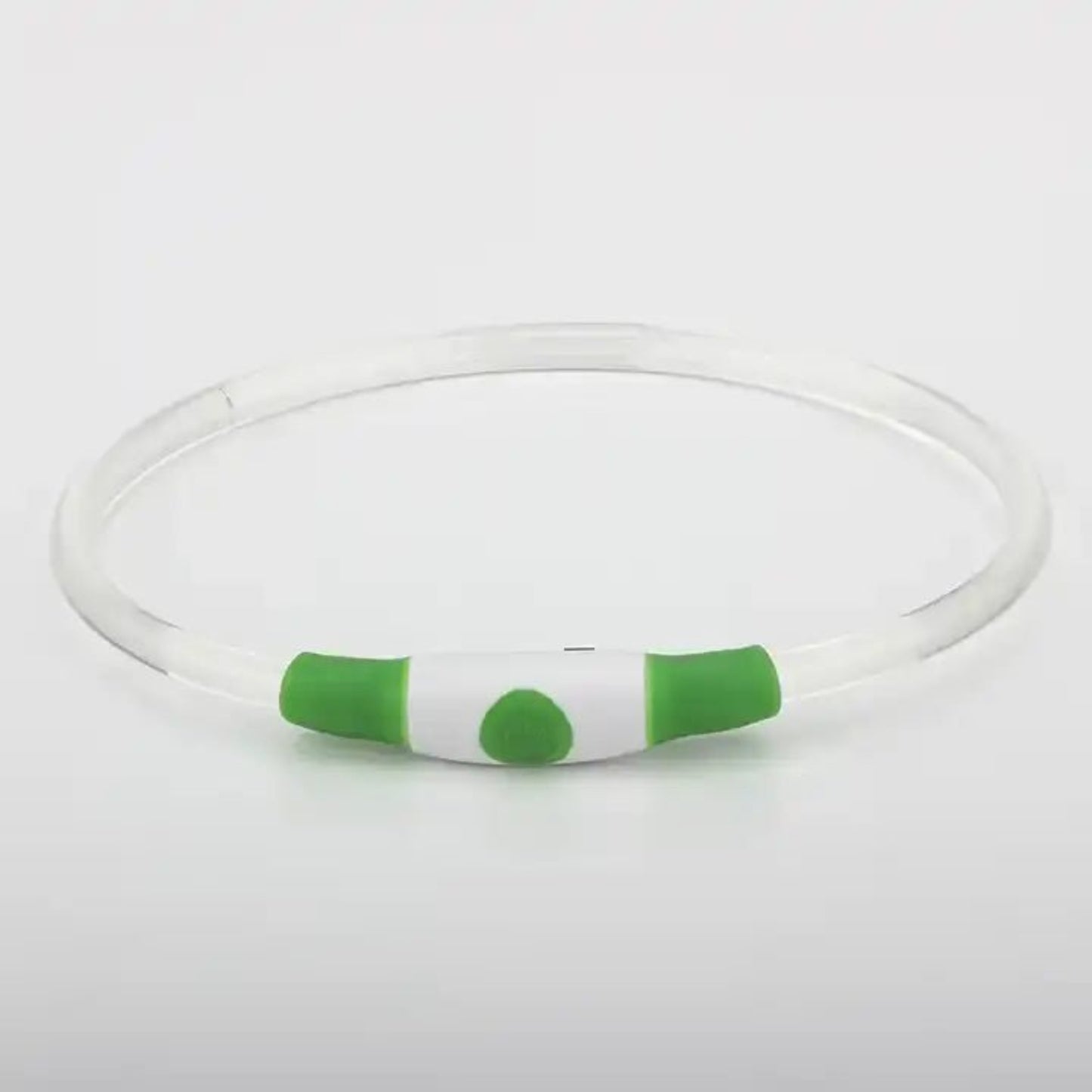 Leuchtendes wiederaufladbares Halsband mit USB - Bolt´s Futterkiste