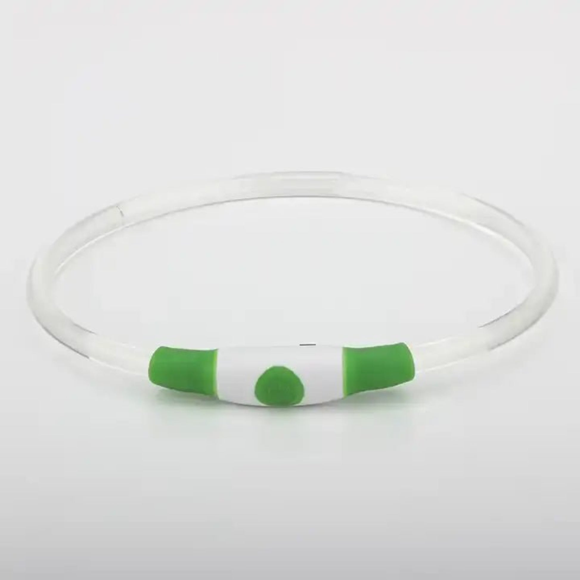 Leuchtendes wiederaufladbares Halsband mit USB - Bolt´s Futterkiste