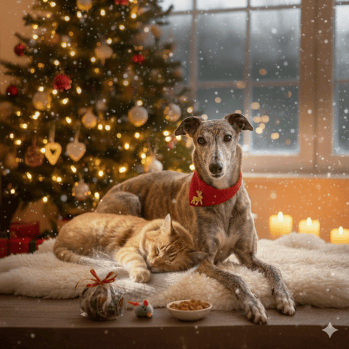 Frohe Weihnachten und ein tierisch gutes neues Jahr von Bolt's Futterkiste!