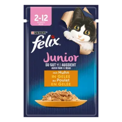 26 x FELIX So gut wie es aussieht Junior mit Huhn a 85g