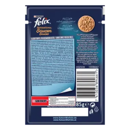 26 x FELIX® Sensations Saucen mit Lachs & Garnelengeschmack a 85g
