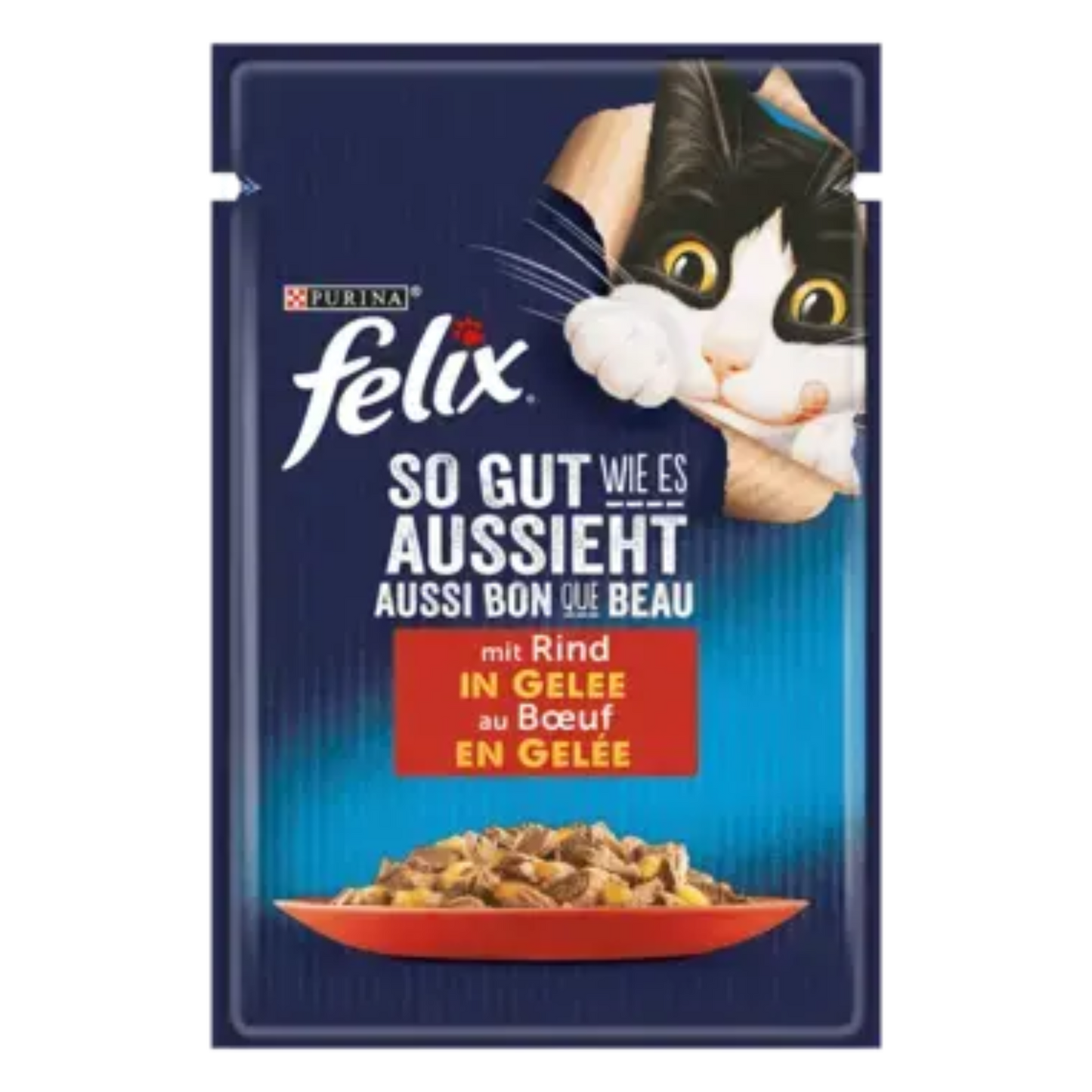 26 x FELIX So gut wie es aussieht mit Rind a 85g