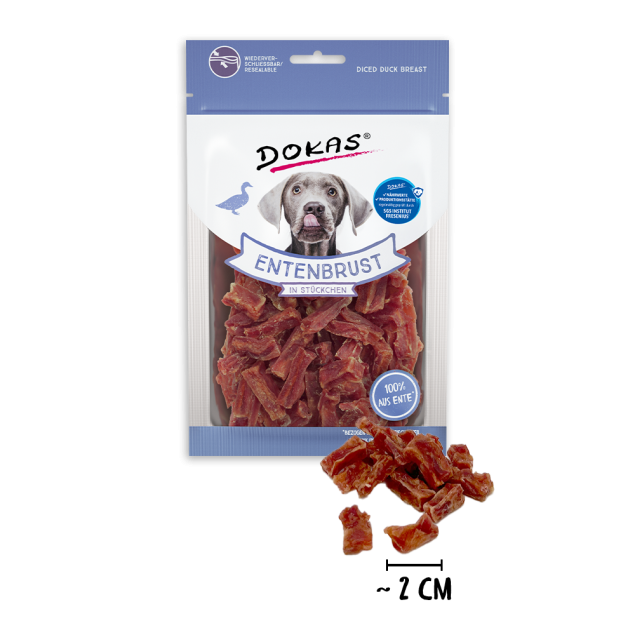 10 x Dokas Entenbrust in Stückchen a 70 g