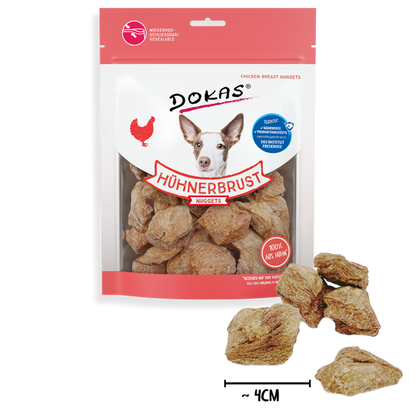 10 x Dokas Hühnerbrust Nuggets a 110 g