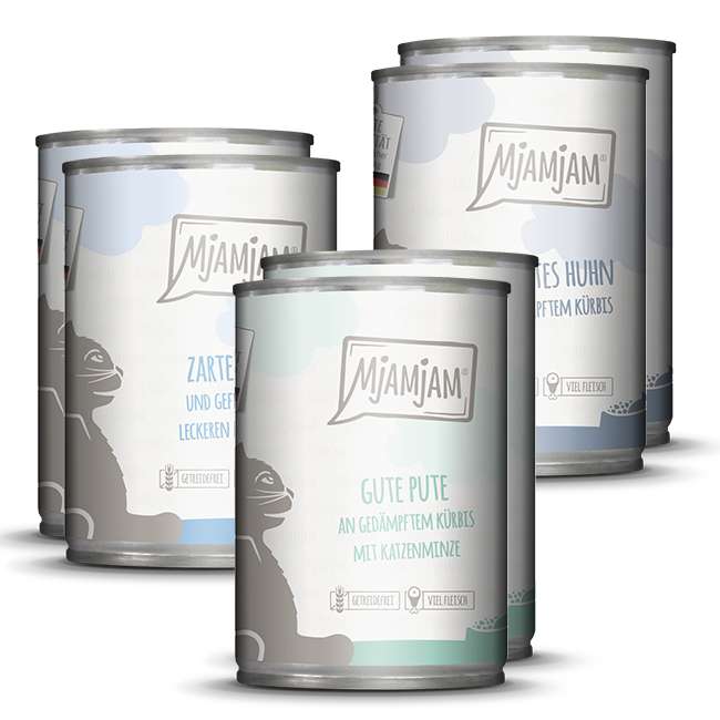 MjAMjAM - leckere Mahlzeiten Mixpaket II für deine Katze