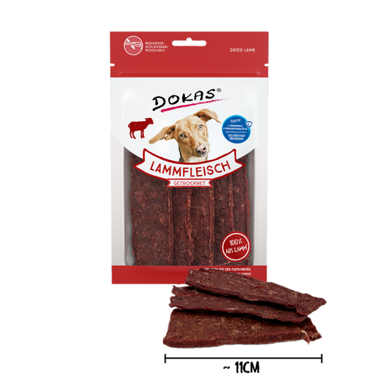 12 x Dokas Lammfleisch getrocknet a 70 g