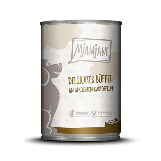 MjAMjAM – delikater Büffel an gekochten Kartoffeln