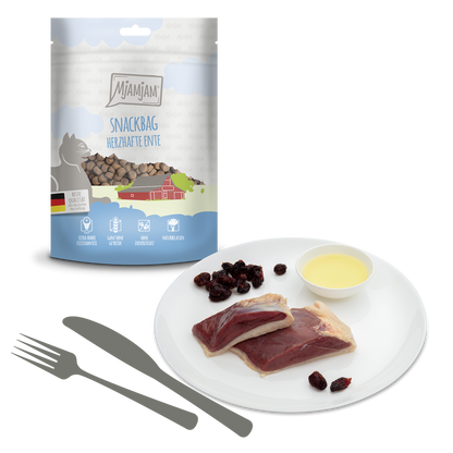 MjAMjAM - Snackbag - herzhafte Ente