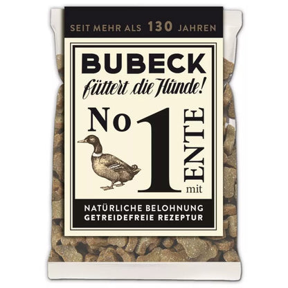 Bubeck No. 1 mit Ente 10 x 210g | getreidefreie Hundekuchen