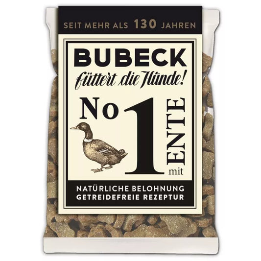 Bubeck No. 1 mit Ente 10 x 210g | getreidefreie Hundekuchen