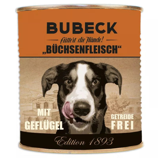 Büchsenfleisch mit Geflügel | getreidefreies Nassfutter