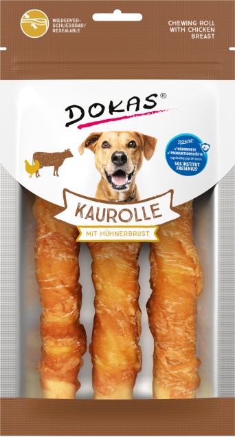 6 x Dokas Kaurolle mit Hühnerbrust Medium a 150 g