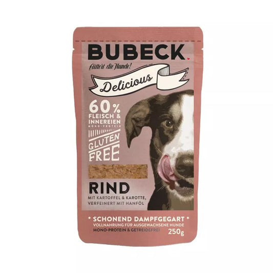 Bubeck - Rind | Nassfutter Pouch - 250g