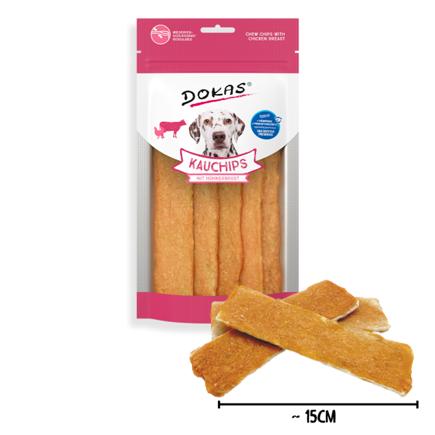 5 x Dokas Kauchips mit Hühnerbrust a 175 g
