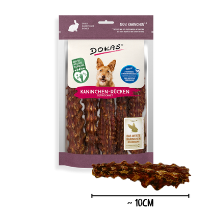 7 x Dokas Kaninchen-Rücken a 120 g