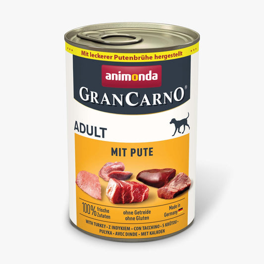 6 x animonda GranCarno Adult mit Pute