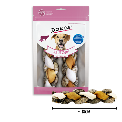8 x Dokas Kauzopf mit Fischhaut a 120 g