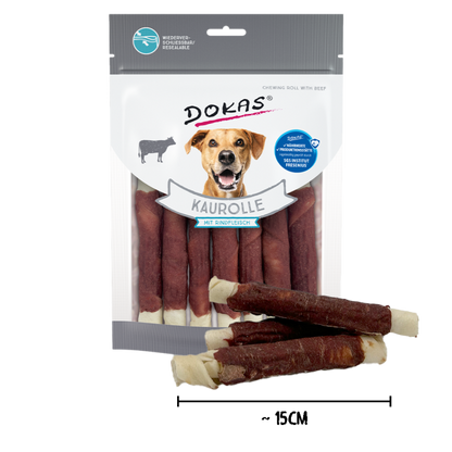 9 x Dokas Kaurolle mit Rindfleisch 190 g
