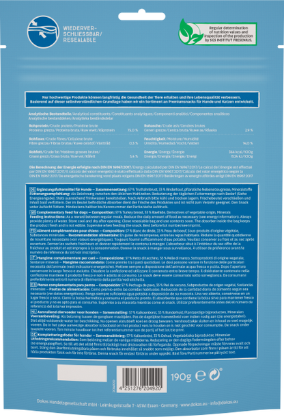 9 x Dokas Kaurolle mit Truthahnbrust 190 g