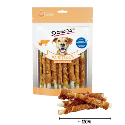 9 x Dokas Kaustange mit Hühnerbrust 200 g