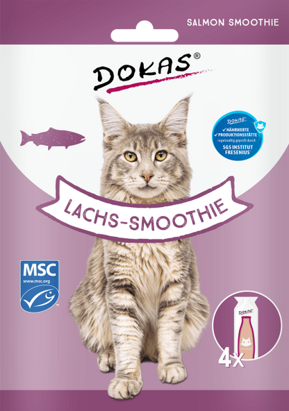 8 x Dokas Cat Lachs-Smoothie 120 g
