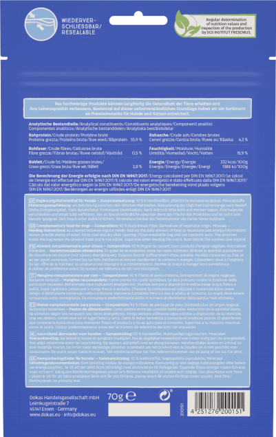 12 x Dokas Entenbrust getrocknet a 70 g