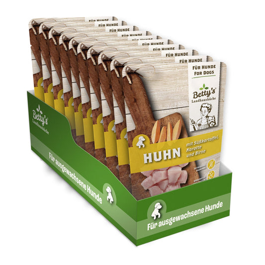 Betty’s Landhausküche Frischebeutel Huhn und Süßkartoffel 300g