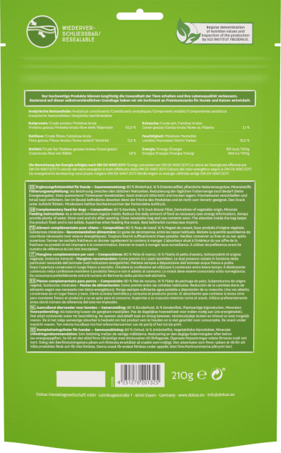 10 x Dokas Kaurippe mit Entenbrust a 210 g