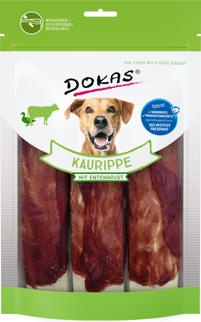 10 x Dokas Kaurippe mit Entenbrust a 210 g
