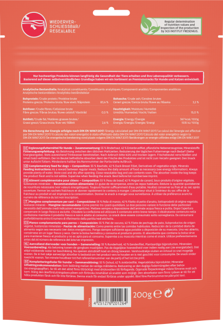 10 x Dokas Kaustange mit Entenbrust