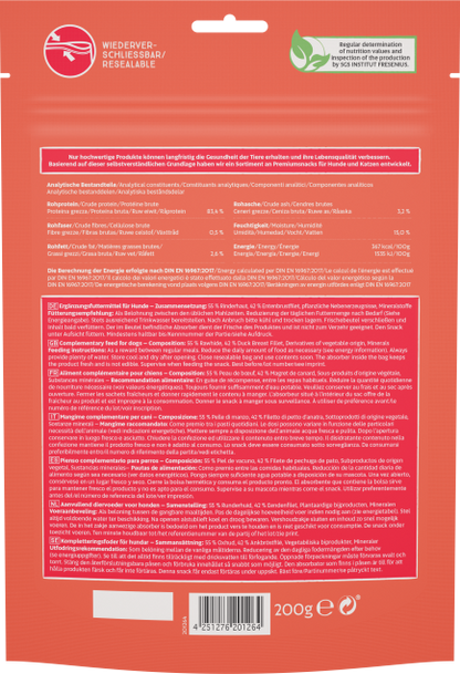 10 x Dokas Kaustange mit Entenbrust