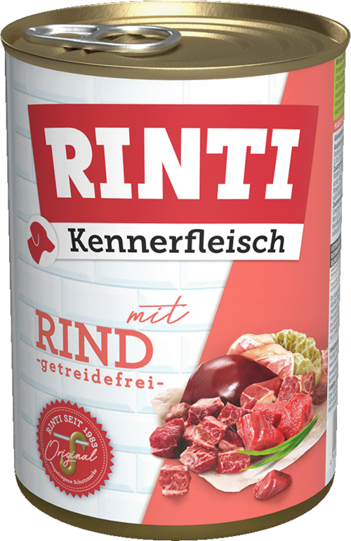 12 / 24 x Rinti Kennerfleisch Rind in der Dose - 400 / 800g