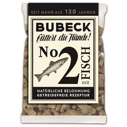Bubeck No. 2 mit Fisch 10 x 210g | getreidefreie Hundekuchen