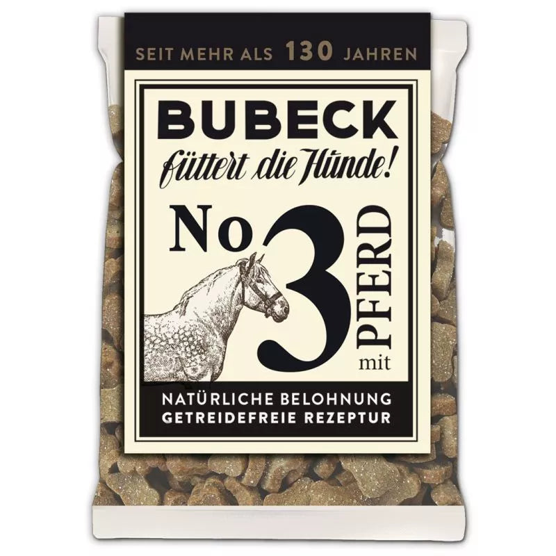 Bubeck No. 3 mit Pferd 10 x 210g | getreidefreie Hundekuchen