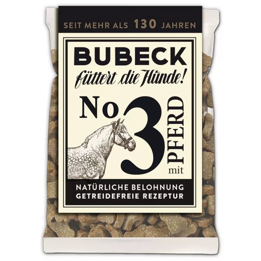 Bubeck No. 3 mit Pferd 10 x 210g | getreidefreie Hundekuchen