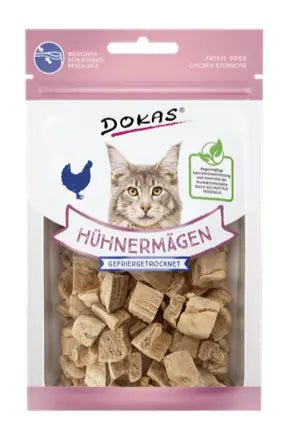 Dokas Hühnermägen gefriergetrocknete für Katzen 12 g - Prinz Bolt Pfotenglück